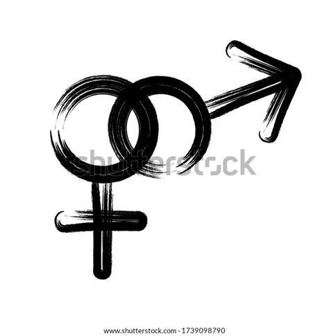 Female Male Sex Iconsymbol Men Women Stock Vector Royalty Free 1739098790 Shutterstock
