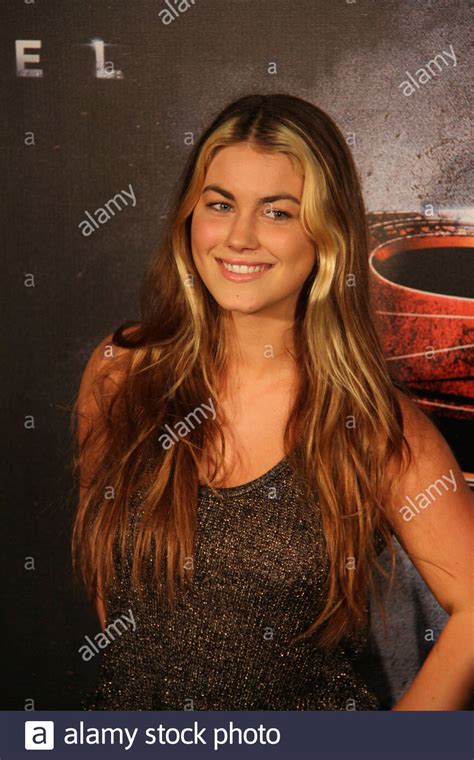 Australian Actress Charlotte Best Arrives On The Red