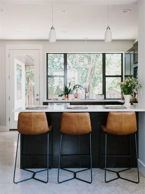 Black Kitchen Islands With Seating Ideas And Inspiration Hunker