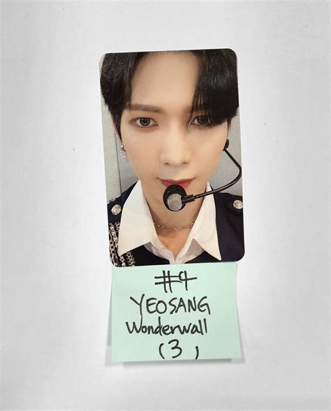 Ateez The World Ep1 Movement Wonderwall Fansign Event Photocard