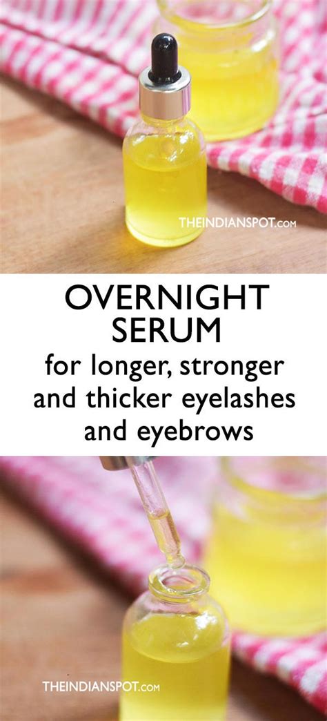 Get thicker eyebrows with these eyebrow growth serum diy ideas without having to apply any chemicals. DIY EYELASH and EYEBROW GROWTH SERUM