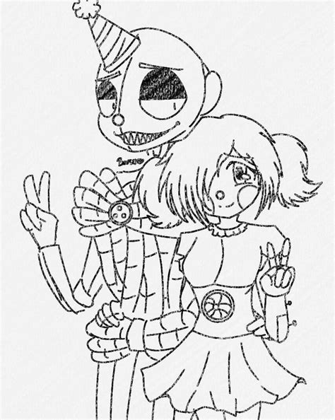 Ennard Coloring Pages Coloring Home