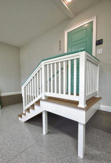 Let's not forget the paint. Garage Stairs Ideas Decor 29 Ideas For 2019 #decor #stairs ...