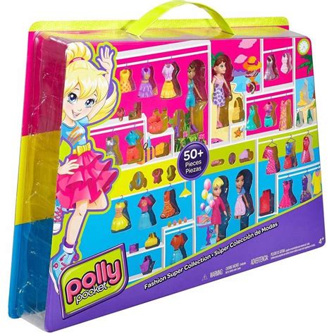 Conjunto Super Fashion Polly Pocket Mattel Toyshow Tudo De Marvel