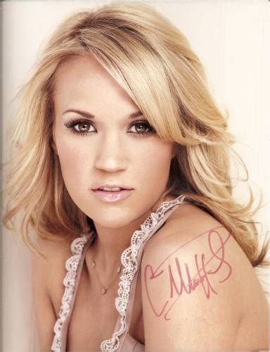 Carrie Underwood Signed Photo Carrie Underwood Autographed Flickr