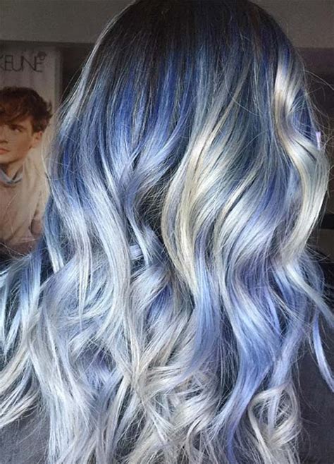 50 Magically Blue Denim Hair Colors You Will Love Fashionisers
