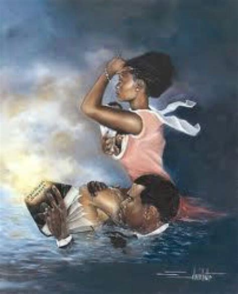 God Will Make A Way He Wont Let Us Drown Black Love Art African American Art Black Art