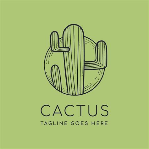 Cactus Logo Vectors And Illustrations For Free Download Freepik