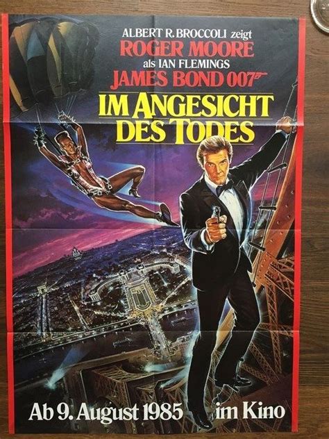 James Bond Roger Moore 007 A View To A Kill 1985 Catawiki