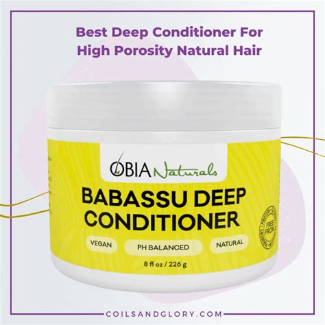 10 Best Deep Conditioners For High Porosity Natural Hair Coils And Glory