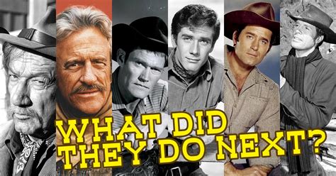 They Were All Iconic Tv Cowboys But Do You Remember Their Other Westerns