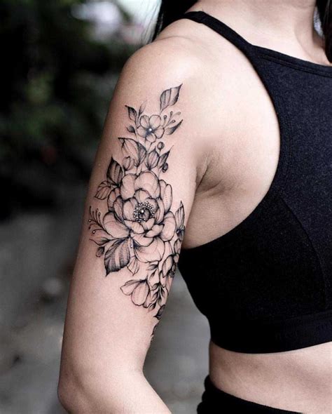 Flower Tattoos On Arms For Sleeve Flower