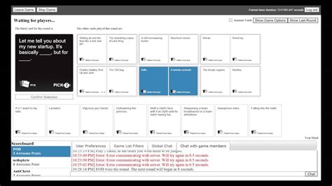 Maybe you would like to learn more about one of these? Cards Against Humanity 4: The Robust Mongoloid vs. the Possible Muslim - YouTube