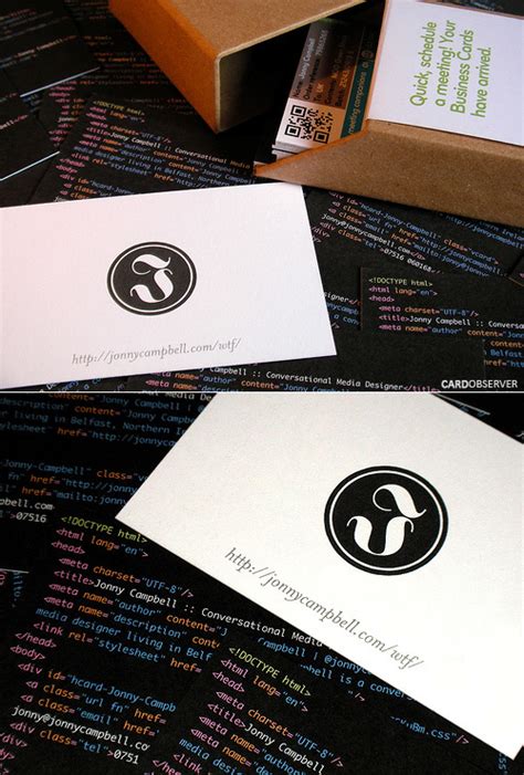 Beautiful business cards without the hassle. HTML Business Cards| CardObserver