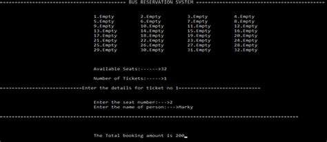 Check spelling or type a new query. Bus Reservation System In C Programming With Source Code ...