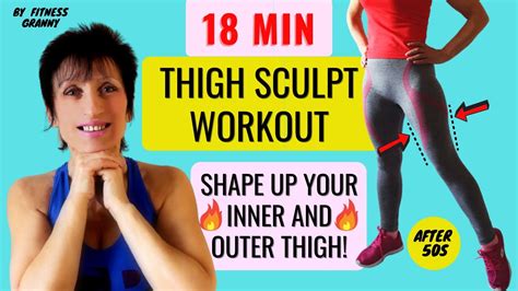 18 Min Slim Thigh Sculpt Standing Workout L Focus On Inner And Outer Thigh No Equipment Youtube