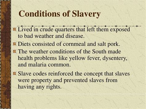 ppt conditions of slavery powerpoint presentation free download id 640669