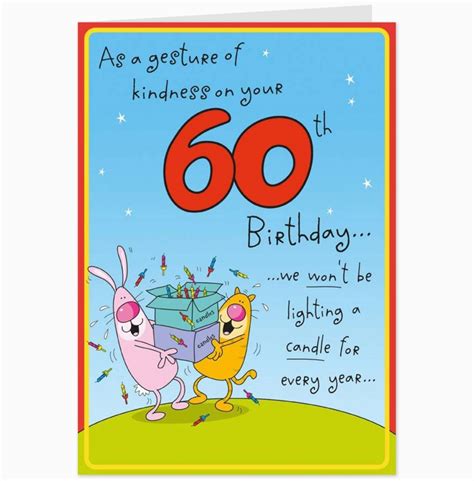Happy 60th Birthday Funny Free Images The Cake Boutique