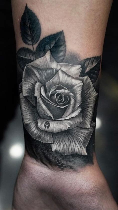 50 Realistic Rose Tattoos That Look Like Art