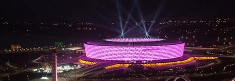 Gps coordinates for the navigator: Baku Olympic Stadium - ETFE Roofs and Façades