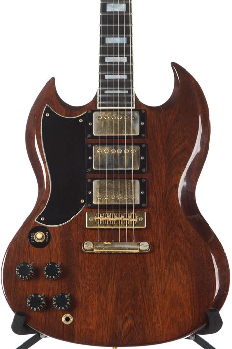 1974 Gibson Sg Custom Left Handed Lefty Electric Guitar Rare Guitar