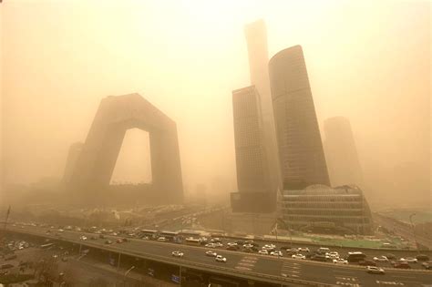 Biggest Sandstorm In Decade Turns Beijing Skies Yellow Malaysia Now