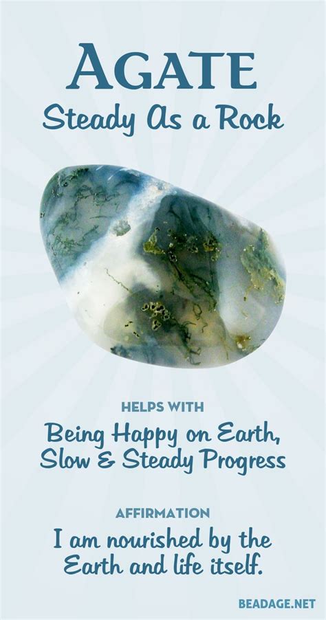 Agate Meaning and Properties | Agate meaning, Crystals healing