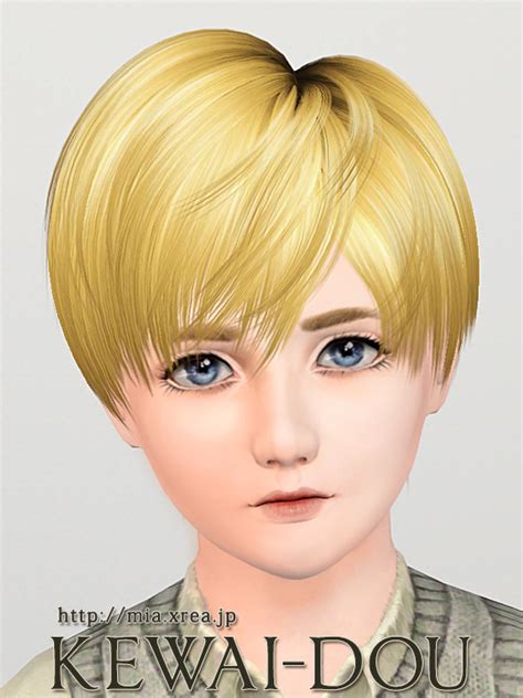 Etude Hair For The Sims3 Kewai Dou