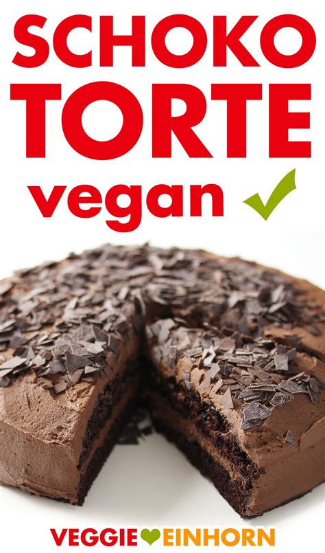 Einfache Vegane Schokotorte | Rezept | Veganer schokoladenkuchen ...