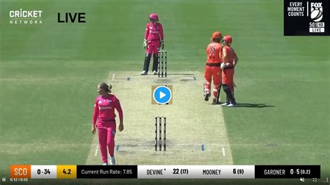 You will never miss a live event with this amazing app. Live Cricket WBBL | Perth Scorchers W vs Sydney Sixers W ...