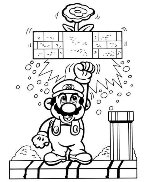 Free And Easy To Print Mario Coloring Page Play Coloring