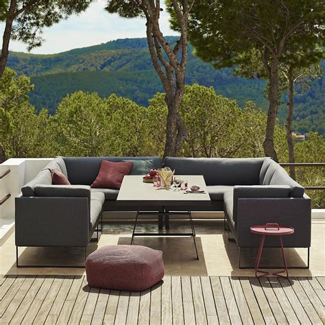 Buy Flex Outdoor Dining Lounge By Cane Line — The Worm That Turned
