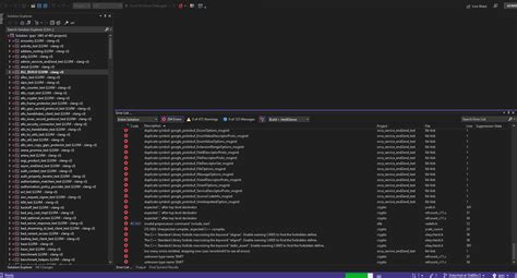 C Grpc Compiling Error With Clangvisual Studio Stack Overflow