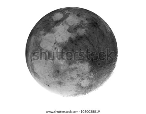 Full Moon White Background Stock Photo 1080038819 Shutterstock