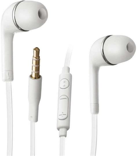 Bol Com Headset Oortelefoon Oortjes Voor Samsung Wit