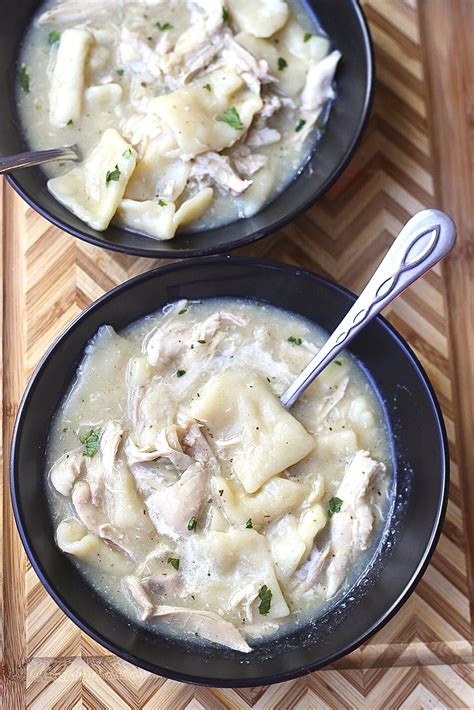 Easy Homemade Chicken And Dumplings In 30 Minutes