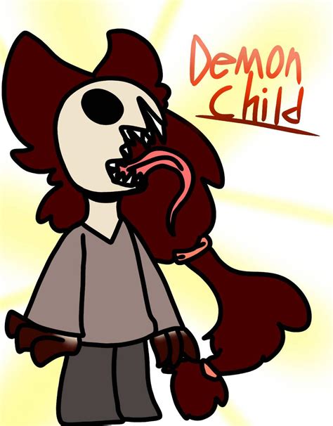 Demon Child By Universehole On Deviantart