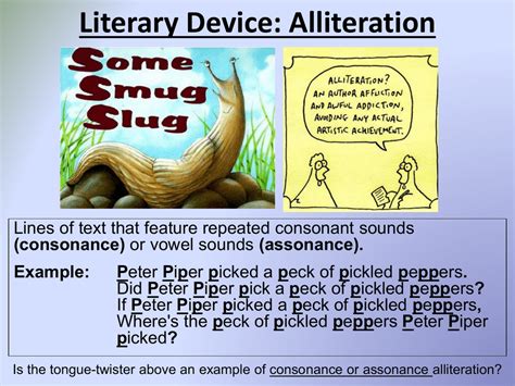 Assonance Literary Device Difference Between Alliteration And