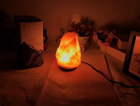 Himalayan salt lamps have a soothing, calming light and they work perfectly for your baby' room or nursery.? Large Himalayan Salt Lamp Organic Material , Pink Crystal ...