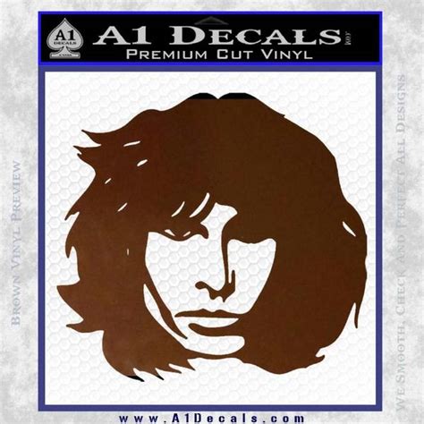 The Doors Jim Morrison Decal Sticker A1 Decals