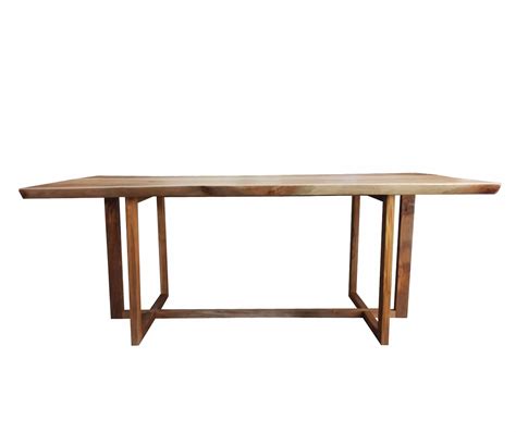 African Mahogany Solid Wood Dining Table