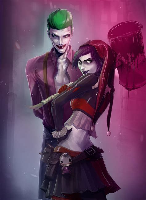 Joker And Harley By Glencanlas On Deviantart