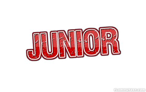 Junior Logo Free Name Design Tool From Flaming Text