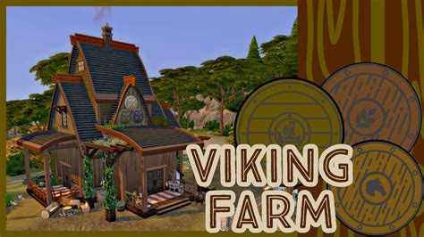 Viking Farm The Sims 4 Speed Build Youtube