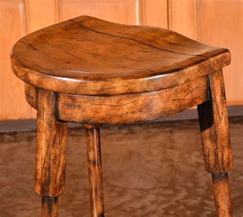 Saddle Seat Bar Stool At 1stdibs