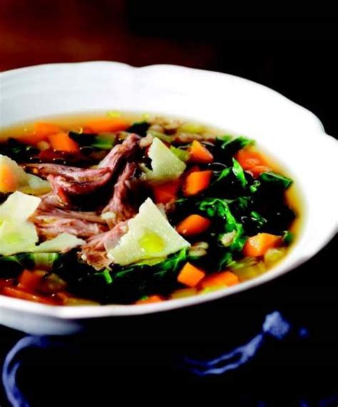 Then add cream mixture to the soup gradually while stirring.this is to prevent the cream from curdling. Warming Duck Soup | Great British Food Awards