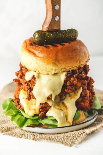 The Nashville Hot Chicken Burger Tumbex