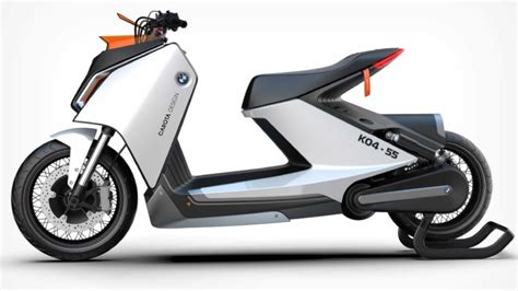 The Next Bmw Electric Scooter Imagined With Quirky Z Design