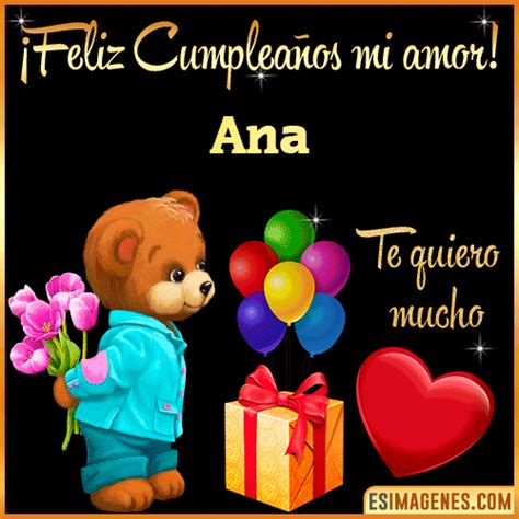 Feliz Cumpleaños Mi Amor Ana