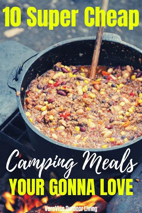 10 Easy To Make Cheap Camping Meals That Will Satisfy Your Whole Crew Easy Camping Meals